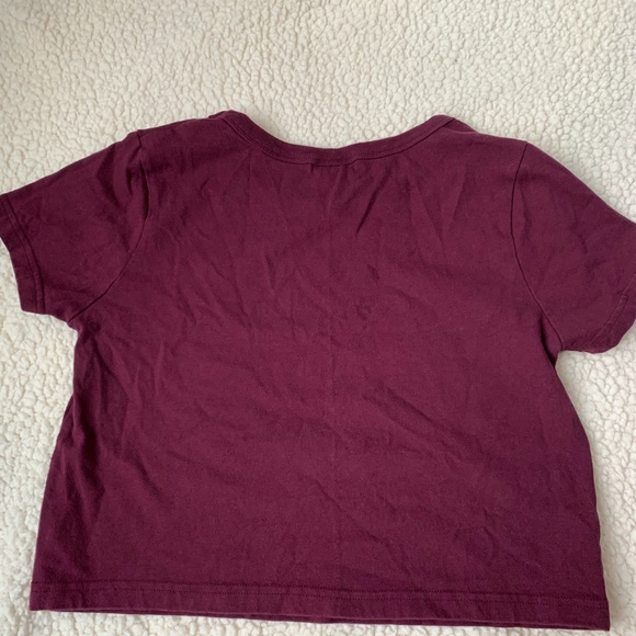 Champion maroon crop top - Picture 2 of 4
